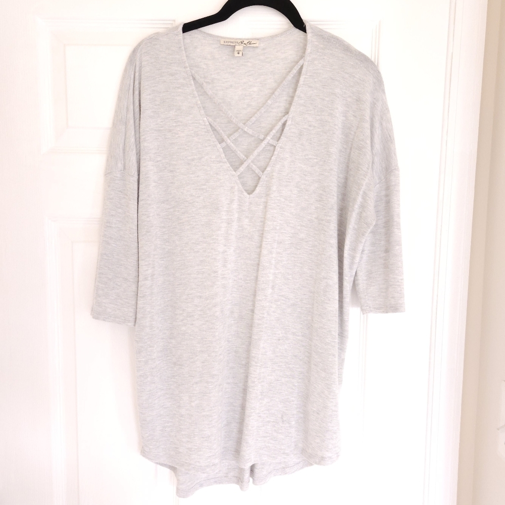 SOLD-Express one-eleven relaxed long sleeve